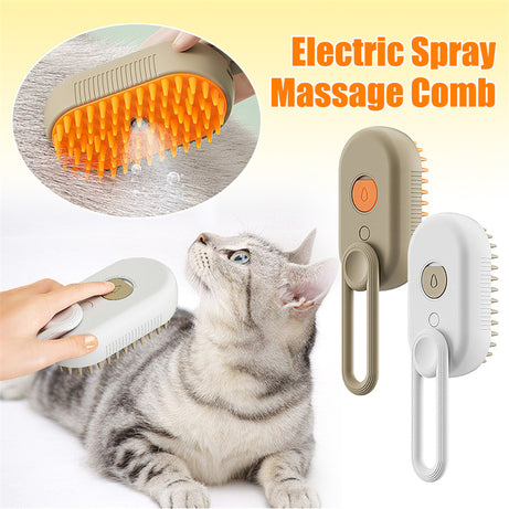 Cat Steam Brush 3 In 1 - IQLyfe